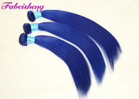 Dubbel Getrokken Blauwe Gekleurde Haaruitbreidingen voor Vrouwelijke Rang 9A
