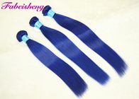 Dubbel Getrokken Blauwe Gekleurde Haaruitbreidingen voor Vrouwelijke Rang 9A