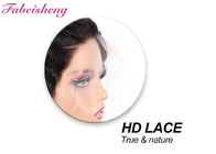 Medium Cap Size Front Lace Wigs met diepe golf textuur - 10 inch tot 40 inch lengte